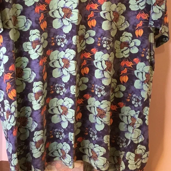 Hurley Mens XXL Floral Multi Colored T-Shirt - Picture 7 of 16